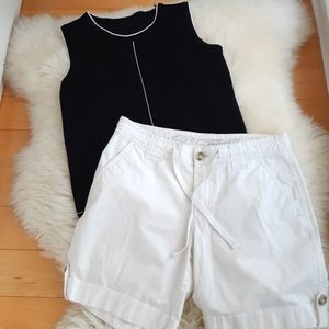 Esprit white summer shorts (US 4)